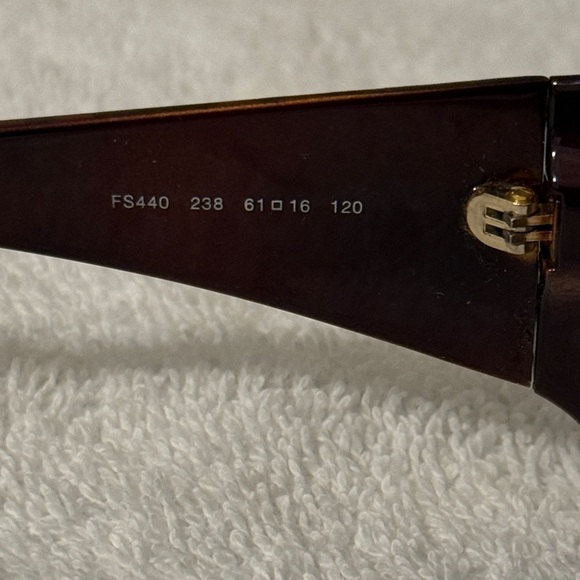 Fendi Black and Gold Sunglasses - Picture 5 of 5